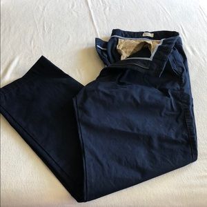 Gap Straight Leg Navy Chinos 38x32